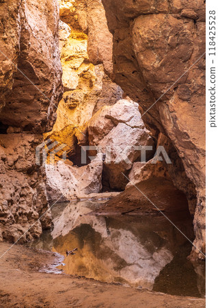 Sesriem canyon in Namibia 118425528
