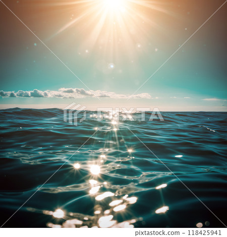 Cover with a sea theme. 118425941