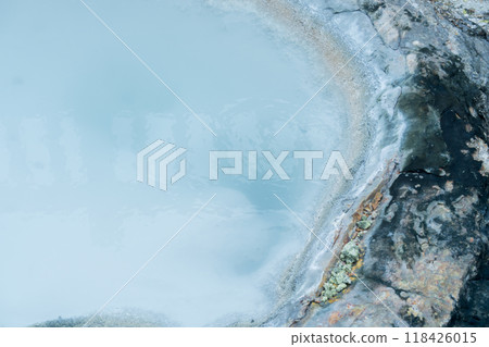 Hot Springs in Noboribetsu Jigokudani Hot Springs in Noboribetsu Jigokudani 118426015