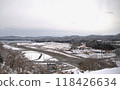 February 2024: Shizugawa, Minamisanriku Town, devastated by the tsunami 118426634