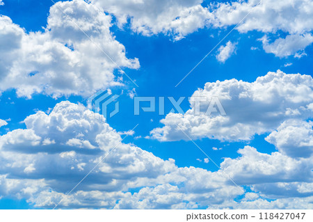 Blue sky and clouds Blue sky and clouds 118427047