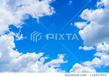 Blue sky and clouds Blue sky and clouds 118427053