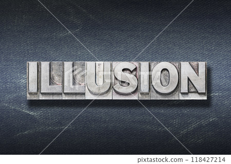 illusion word den illusion word den 118427214