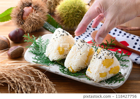栗子飯糰（栗子飯糰） 118427756