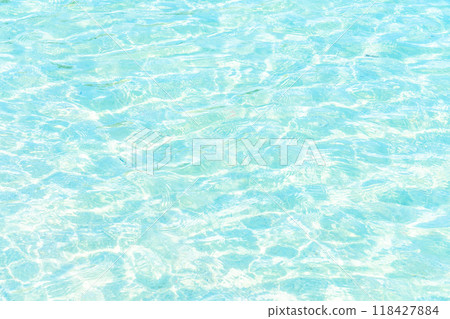 transparent sea water surface 118427884