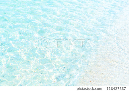 transparent sea water surface transparent sea water surface 118427887