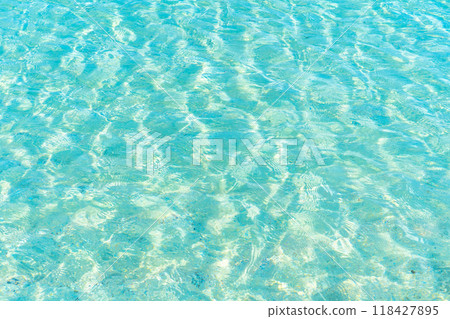 transparent sea water surface 118427895