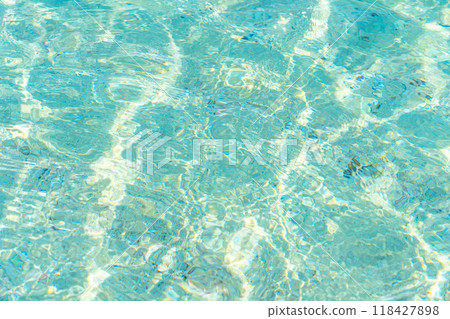 transparent sea water surface 118427898