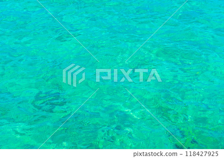 transparent sea water surface 118427925