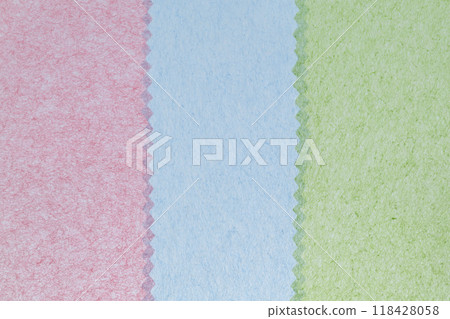 使用日本紙的3色配色圖案[背景材料] 118428058