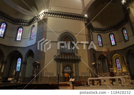 Southern Europe, Italy, Republic of Tuscany, Florence, World Heritage Site, Interior of the Cathedral of Our Lady of the Flower, Duomo 118428232