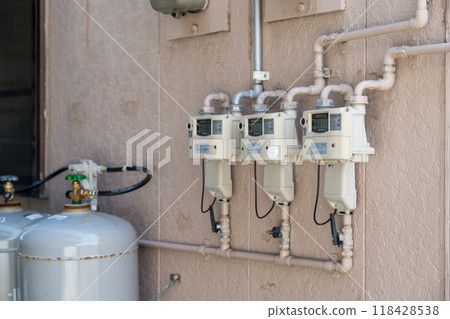propane gas meter propane gas meter 118428538