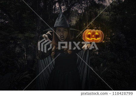 Halloween mystery concept Halloween mystery concept 118428799