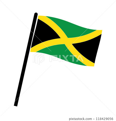 Jamaica flag 118429056