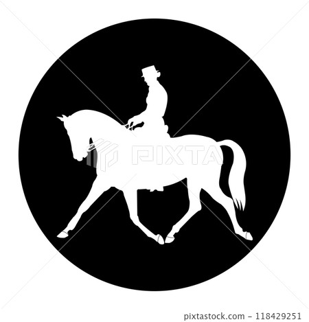 Horseman icon Horseman icon 118429251