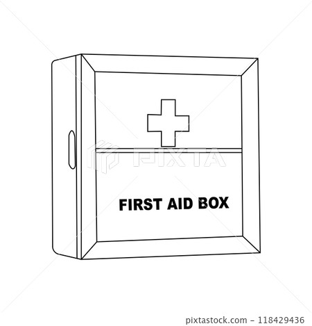 Medicine storage box 118429436