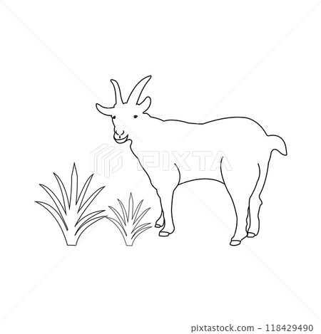 Goat icon Goat icon 118429490