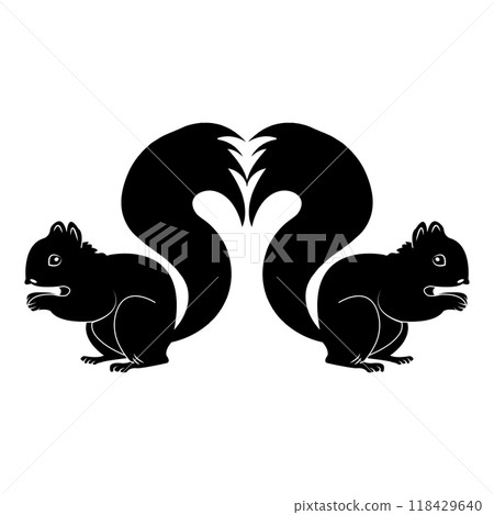 Squirrel icon 118429640