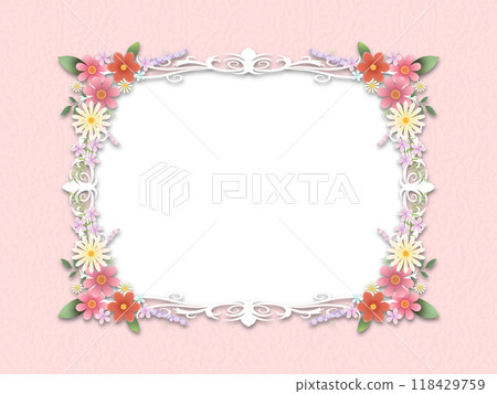 Flower Frame M-5 118429759