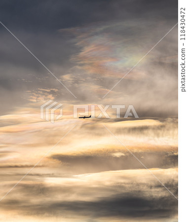 Scenery of Lake Hinuma at dusk Scenery of Lake Hinuma at dusk 118430472