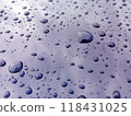 drops of water on a glass 118431025