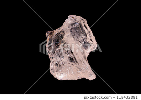 Natural rough Morganite gemstone Natural rough Morganite gemstone 118432881