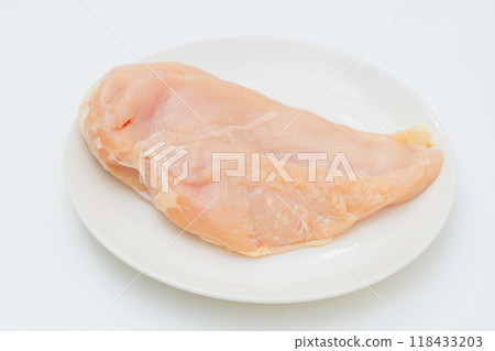 Chicken thigh meat 118433203