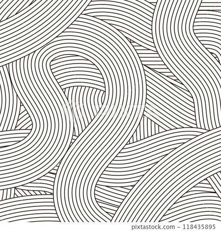 Vector abstract line pattern. Retro lined background Vector abstract line pattern. Retro lined background 118435895