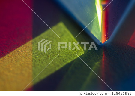 abstract artistic background, reflections of light 118435985