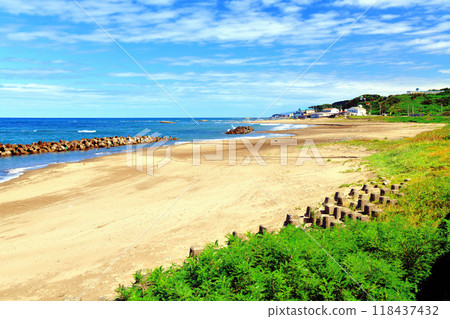 石路海灘週邊景觀（新潟縣柏崎市） [2024.9] 118437432