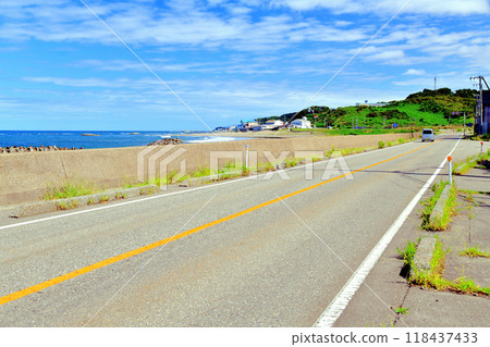 View of Ishiji Beach (Kashiwazaki City, Niigata Prefecture) [September 2024] 118437433