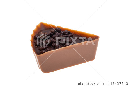 chocolate candies isolated 118437540