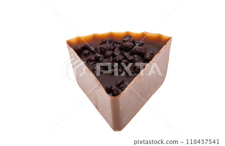 chocolate candies isolated 118437541