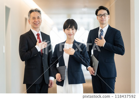 Business, Male and Female, Portrait, Customizable Business, Male and Female, Portrait, Customizable 118437592