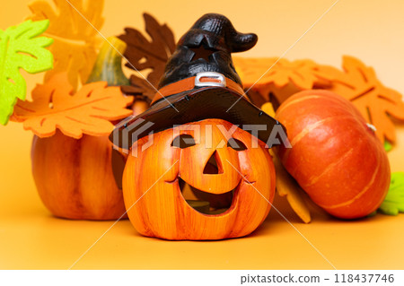 Autumn Halloween Decoration 118437746