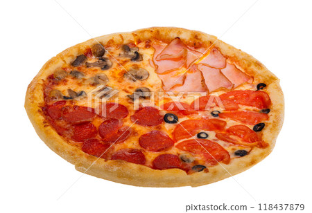 pizza isolated pizza isolated 118437879