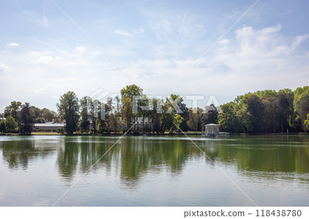 Fontainebleau Castle on a clear day Fontainebleau Castle on a clear day 118438780