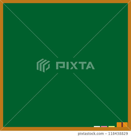 Blackboard frame 118438829