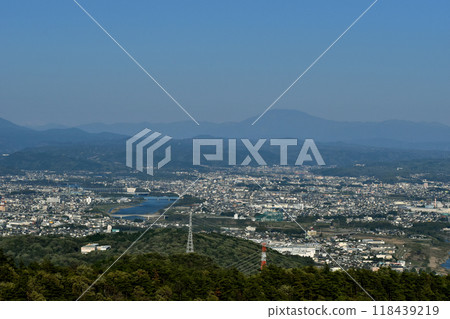 View from Mt. Myo-o, Kani and Minokamo View from Mt. Myo-o, Kani and Minokamo 118439219