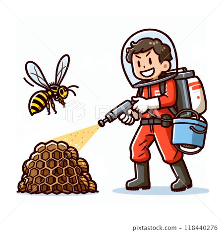 Wasp nest exterminator 118440276