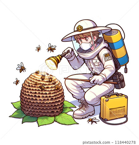 Wasp nest exterminator 118440278