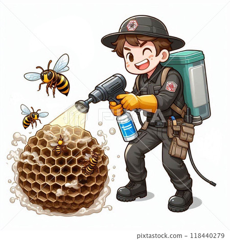 清除黃蜂巢的人 118440279