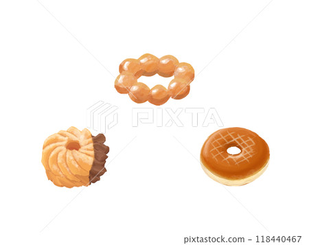 Donut ingredients (3 items) 118440467