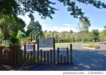 神奈川縣平塚市綜合公園的大家廣場 118440852