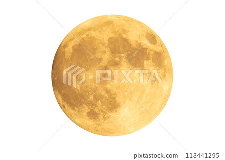 Moon (full moon, harvest moon) Moon (full moon, harvest moon) 118441295
