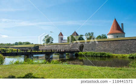 Kuressaare Castle in Estonia, Saaremaa. Medieval fortifications in Estonia 118441571