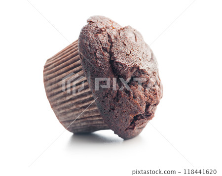 Sweet muffin cakes isolated on white background. Sweet muffin cakes isolated on white background. 118441620