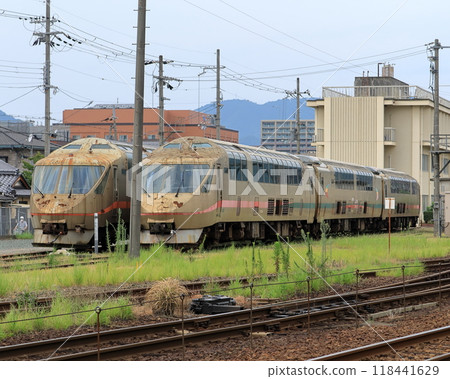 Kyoto Tango Railway KTR001 "Tango Explorer" parked at Maizuru depot 118441629