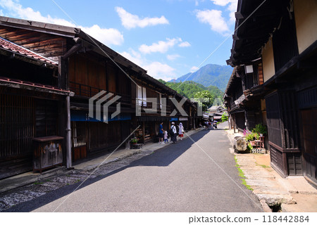 Tsumagojuku, where the old townscape has been recreated Tsumagojuku, where the old townscape has been recreated 118442884