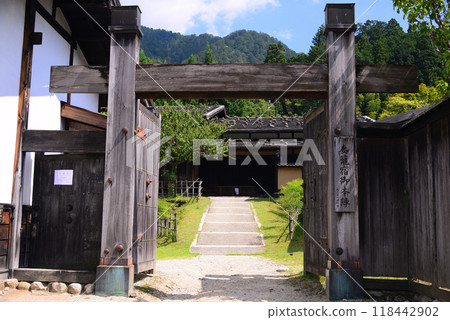 再現舊街景的妻籠宿 再現舊街景的妻籠宿 118442902